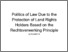 [thumbnail of Politics of Law Due to the Protection of Land Rights Holders Based on the Rechtsverwerking Principle.pdf]