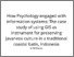 [thumbnail of How Psychology engaged with information systems_ The case study of using GIS as instrument for preserving Javanese culture in a traditional coastal batik,.pdf]